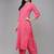 Women Pink & White Floral Embroidered Kurta with Trousers & Dupatta