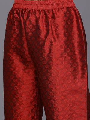 Women Floral Embroidered Kurta with Trousers & Dupatta 3