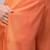 Women Orange Panelled Liva Kurta with Palazzos & With Dupatta