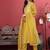 Floral Woven Design Sequinned Jacquard Kurta With Trouser & Dupatta