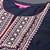 Floral Yoke Design Thread Work Straight Kurta with Trousers & Dupatta