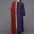 Floral Yoke Design Thread Work Straight Kurta with Trousers & Dupatta