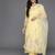 Floral Printed Zari Regular Kurta with Trousers & Dupatta