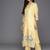 Floral Printed Zari Regular Kurta with Trousers & Dupatta