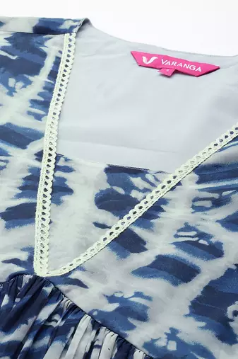 Printed Empire Kurta with Palazzos