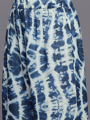 Printed Empire Kurta with Palazzos 3