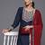 Women Ethnic Motifs Embroidered Regular Kurta with Trousers & With Dupatta
