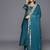 Women Yoke Design Regular Kurta with Trousers & With Dupatta