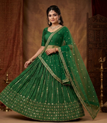 party wear lehenga choli chunni dress