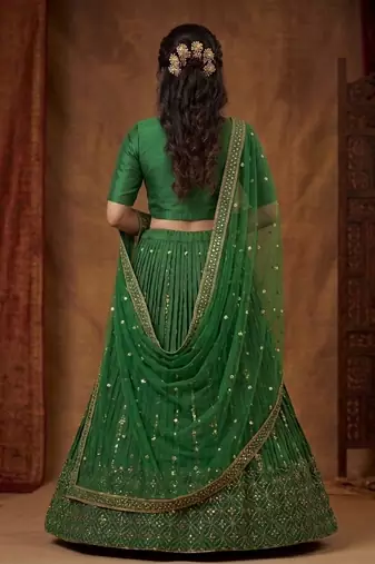 party wear lehenga choli chunni dress