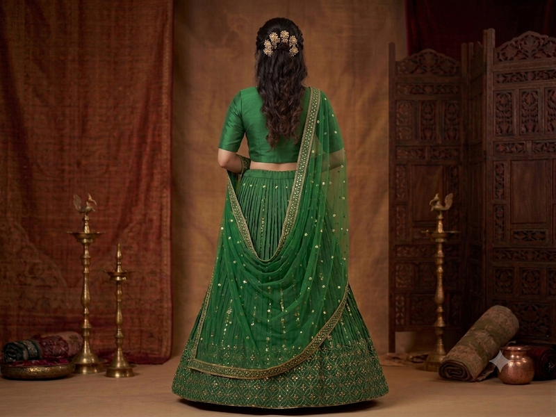 party wear lehenga choli chunni dress