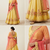 haldi mehandi lehenga choli chunni set 