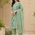 women's jaipuri floral print straight side slit kurta plazzo set with dupatta