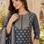 women's chanderi silk embroidered kurta set with jacquard dupatta
