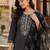 women's straight side slit  embroidered  kurta pant set with digital  dupatta