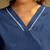 Pure cotton dark blue schiffli co-ord set