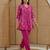 Dresoul pure cotton embroidered co-ord set