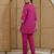 Dresoul pure cotton embroidered co-ord set