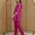 Dresoul pure cotton embroidered co-ord set