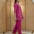Dresoul pure cotton embroidered co-ord set