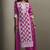 Green chinon embroidered thread work ethnic kurta set with matching dupatta