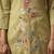 Green embroidered mirror work co-ord set