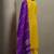 Yellow chinon embroidered sequins work ethnic kurta set with matching dupatta
