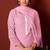 Pink pure cotton embroidered chikankari ethnic kurta set with matching dupatta