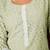 Green pure cotton embroidered chikankari ethnic kurta set with matching dupatta