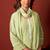Green pure cotton embroidered chikankari ethnic kurta set with matching dupatta