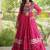 Rani Cotton Readymade Navratri Lehenga Choli with Bandhej & Patchework