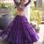 Violet Georgette Readymade Navratri Lehenga Choli with Kutchi & Patchework