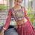 Maroon Georgette Readymade Navratri Lehenga Choli with Kutchi & Patchework