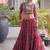 Maroon Georgette Readymade Navratri Lehenga Choli with Kutchi & Patchework