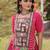 Pink Cotton Readymade Navratri Lehenga Choli with Kutchi & Patchework