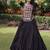 Black Cotton Readymade Navratri Lehenga Choli with Kutchi & Patchework