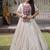 White Cotton Readymade Navratri Lehenga Choli with Kutchi & Patchework