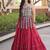 Red Cotton Readymade Navratri Lehenga Choli with Kutchi & Patchework