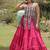 Pink Cotton Readymade Navratri Lehenga Choli with Kutchi & Patchework