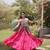 Pink Cotton Readymade Navratri Lehenga Choli with Kutchi & Patchework