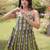 Green Cotton Readymade Navratri Lehenga Choli with Kutchi & Patchework