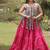 Pink Cotton Readymade Navratri Lehenga Choli with Kutchi & Patchework