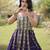 Violet Cotton Readymade Navratri Lehenga Choli with Kutchi & Patchework