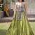 Green Cotton Readymade Navratri Lehenga Choli with Kutchi & Patchework