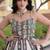 White Cotton Readymade Navratri Lehenga Choli with Kutchi & Patchework