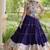 Violet Rayon Readymade Navratri Lehenga Choli with Kutchi Work