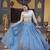 Blue Silk Blend Readymade Lehenga Choli with Jacquard Work