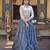 Blue Silk Blend Readymade Lehenga Choli with Jacquard Work
