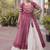Maroon&White Cotton Readymade Navratri Lehenga Choli with Bandhej & Patchework