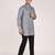 Men's pure linen pintuck short kurta